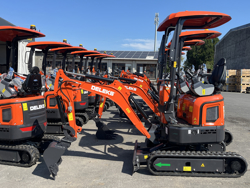 mini graafmachine met toebehoren mod m120