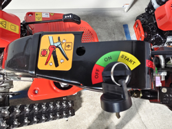 tweewiel tractor eenasser multimachine kama motor zeus ltr