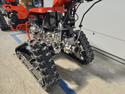 tweewiel tractor eenasser multimachine loncin benzinemotor zeus ltr