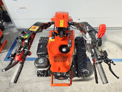 tweewiel tractor eenasser multimachine loncin benzinemotor zeus ltr