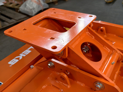 hydraulische klepelmaaier voor mini graafmachine mod. arj 80