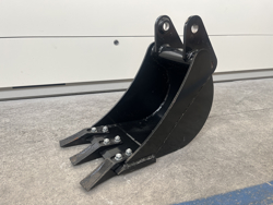 graafbak voor minigraafmachine dieplepel voor tractoren bhb 300