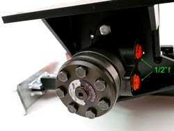 hydraulische maaibalk bermmaaier heggenschaa 160cm mod. hr 160 s