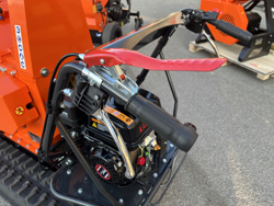 benzine hakselaar versnipperaar met motor mod. dk 1000t