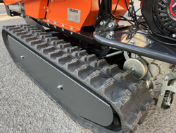 benzine hakselaar versnipperaar met motor mod. dk 1000t