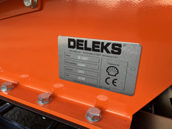 benzine hakselaar versnipperaar met motor mod. dk 1000t