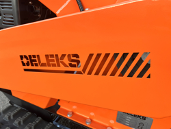 benzine hakselaar versnipperaar met motor mod. dk 1000t