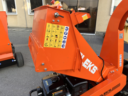 benzine hakselaar versnipperaar met motor mod. dk 1000t