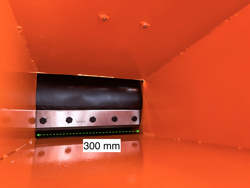 benzine hakselaar versnipperaar met motor mod. dk 1000t