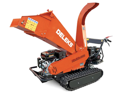 benzine hakselaar versnipperaar met motor mod. dk 1000t