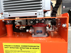 hydraulische armmaaier klepelmaaier met verlengarm voor tractoren mod merlo