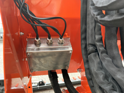 hydraulische armmaaier klepelmaaier met verlengarm voor tractoren mod merlo