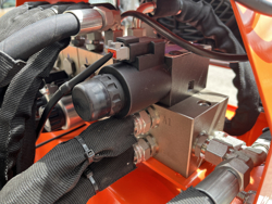 hydraulische armmaaier klepelmaaier met verlengarm voor tractoren mod merlo