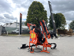 hydraulische armmaaier klepelmaaier met verlengarm voor tractoren mod merlo