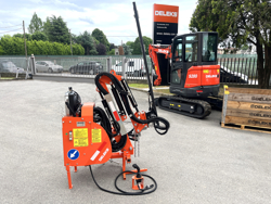 hydraulische armmaaier klepelmaaier met verlengarm voor tractoren mod merlo