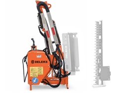 hydraulische armmaaier klepelmaaier met verlengarm voor tractoren mod airone