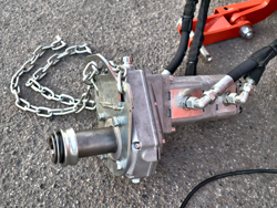 hydraulische armmaaier klepelmaaier met verlengarm voor tractoren mod airone