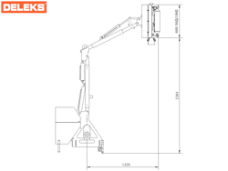 hydraulische armmaaier klepelmaaier met verlengarm voor tractoren mod airone