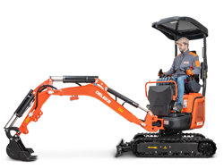 mini graafmachine met toebehoren mod m130