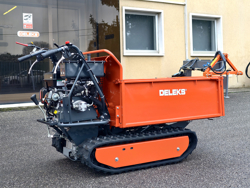mini rupsdumper dumper op rupsbanden md800fb