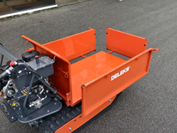 mini rupsdumper dumper op rupsbanden md800fb