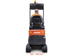 mini graafmachine met toebehoren mod s120