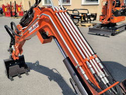 mini graafmachine met toebehoren mod e110