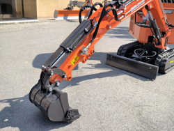 mini graafmachine met toebehoren mod e110