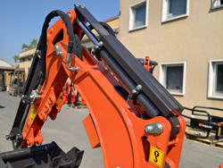 mini graafmachine met toebehoren mod e120