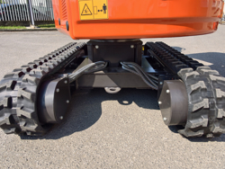 mini graafmachine met toebehoren mod e120