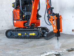 mini graafmachine met toebehoren mod s100