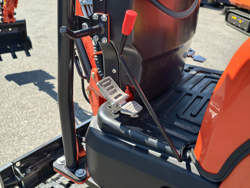 mini graafmachine met toebehoren mod m100se