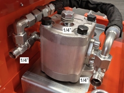 hydraulische snoeizaag met 3 zaagbladen hrdisc3