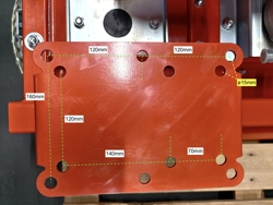hydraulische snoeizaag met 3 zaagbladen hrdisc3