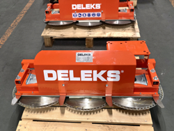 hydraulische snoeizaag met 3 zaagbladen hrdisc3