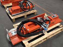 hydraulische snoeizaag met 5 zaagbladen hrdisc5