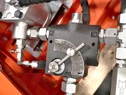 hydraulische snoeizaag met 5 zaagbladen hrdisc5