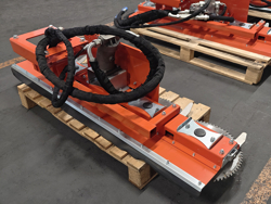 hydraulische snoeizaag met 5 zaagbladen cutter5