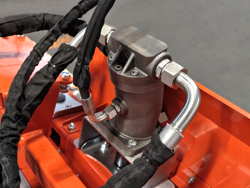 hydraulische snoeizaag met 5 zaagbladen cutter5