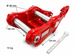 mechanische snelwissel voor minigraafmachine m180