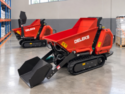 mini rupsdumper mini dumper op rupsbanden met kubota m8000