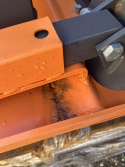 schneeschild für minibagger oder gabelstapler 175 cm mittelschwere ausführung mod ln 175 m gereviseerd 8