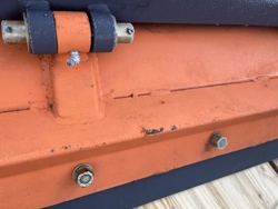 schneeschild für minibagger oder gabelstapler 200 cm mittelschwere ausführung mod ln 200 m gereviseerd 9